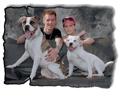 Thomas und Marion mit Hunden